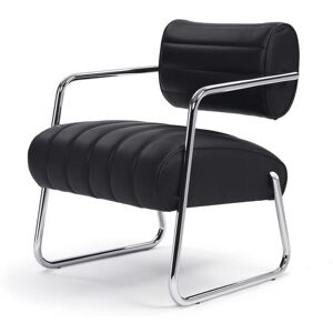 CLASSICON fauteuil BONAPARTE (Classic - cuir et acier chrome)