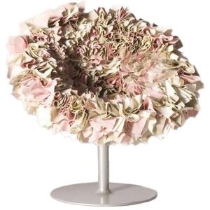 MOROSO fauteuil BOUQUET (Blanc / Beige / Rose saumon / Retro Beige - Tissu / structure en acier)