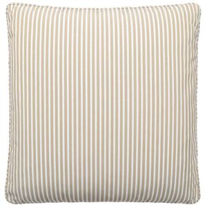 KARTELL set de 2 coussins pour canape POP OUTDOOR 48x48 cm (Beige - Tissu Stripes)