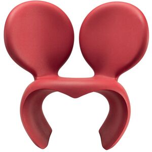 QEEBOO fauteuil d'exterieur DON'T FK WITH THE MOUSE (Rouge - Polyethylene)