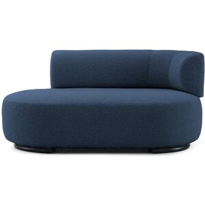 KARTELL canape dormeuse K-WAITING PAOLINA DX (Blue - Tissu boucle et acier peint)