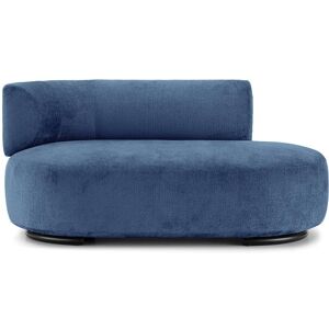 KARTELL canape dormeuse K-WAITING PAOLINA SX (Sky bleue - Tissu chenille et acier peint)