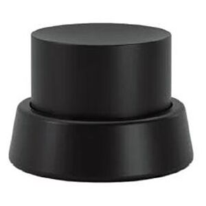 DRIADE pouf ARCAD3 (Noir - Polyurethane et polyethylene)