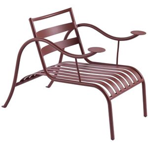 CAPPELLINI fauteuil THINKING MAN'S CHAIR (Terre cuite - Metal verni)