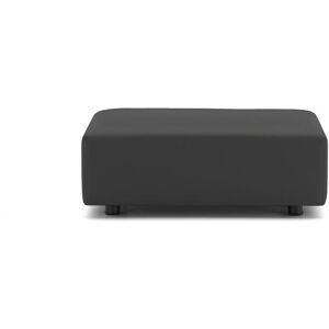 KARTELL pouf PLASTICS DUO TECH FABRIC (Noir - Faux cuir)