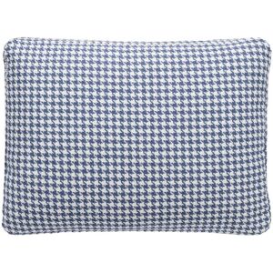 KARTELL coussin 7166 48x35 cm (Bleu - Tissu pied de poule)