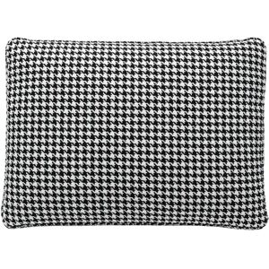 KARTELL coussin 7166 48x35 cm (Noir - Tissu pied de poule)