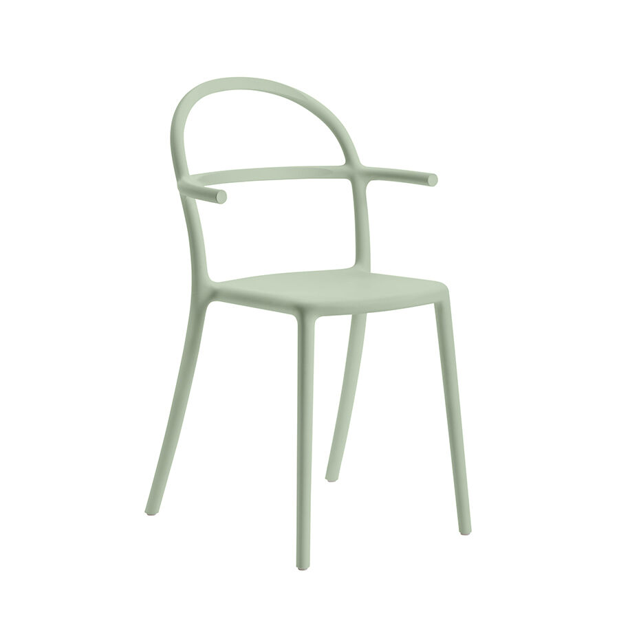 KARTELL set de 2 chaises GENERIC C (Vert sauge - Polypropylène)