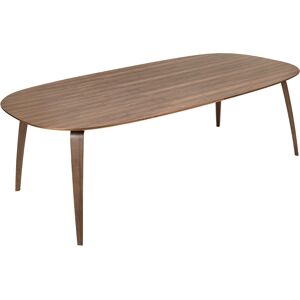 GUBI table elliptique DINING TABLE (Noyer - Bois)