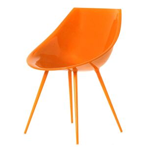 DRIADE fauteuil LAGÒ (Orange - Polyurethane et aluminium)