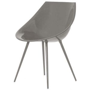 DRIADE fauteuil LAGÒ (Sable - Polyurethane et aluminium)