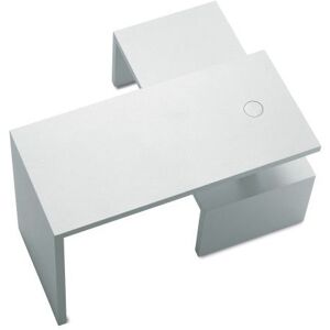 ZANOTTA table basse BASELLO (Blanc - Medium density fiberboard)