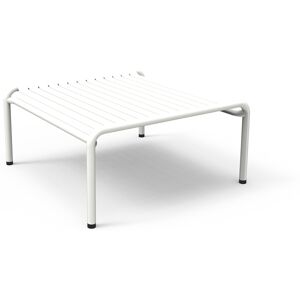 PETITE FRITURE table basse pour exterieur WEEK-END (Blanc - Aluminium verni par poudre epoxy)