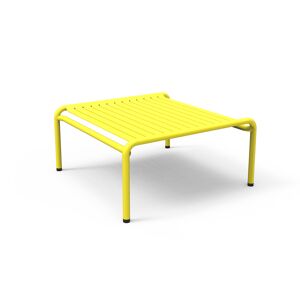 PETITE FRITURE table basse pour exterieur WEEK-END (Jaune - Aluminium verni par poudre epoxy)