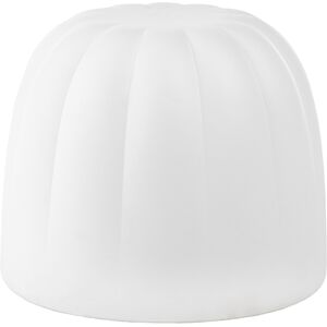 SLIDE pouf tabouret GELÉE (Soft white - polyurethane souple)