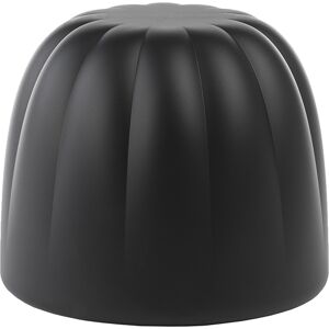 SLIDE pouf tabouret GELÉE (Soft black - polyurethane souple)