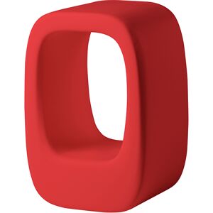 SLIDE tabouret LAZY BONES (Rouge - Polyethylene)