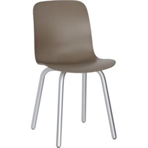 MAGIS set de 2 chaises SUBSTANCE ALUMINIUM (Gris beige - Aluminium anodise et polypropylene)