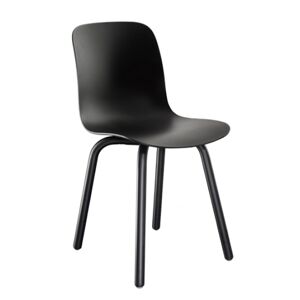 MAGIS set de 2 chaises SUBSTANCE ALUMINIUM (Noir - Aluminium anodise noir et polypropylene)