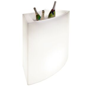 SLIDE comptoir de bar lumineux ICE BAR (Blanc - Polyethylene)