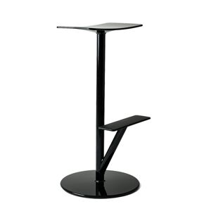 MAGIS tabouret haut SEQUOIA (Noir - acier verni polyester)