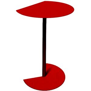 MEME DESIGN table basse WAY BAR H 90 cm (Rosso Dalia - Metal)