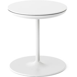 ZANOTTA table basse de rangementTOI (Blanc - Polyurethane, contreplaque d'aluminium)