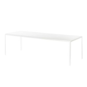 ZEUS table rectangulaire TAVOLO (L 280 cm - metal et FENIX NTM blanc)
