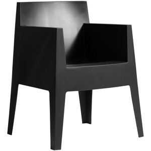 DRIADE set de 4 fauteuils TOY (Noir - Polypropylene)