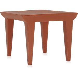 KARTELL table basse BUBBLE CLUB (Rouge terre - Polyethylene colore)