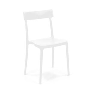 CONNUBIA set de 4 chaises ARGO (Blanc Optique - Polypropylene)