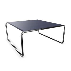 THONET table basse B 20 A (Blue black - Hetre II and acier chromee)