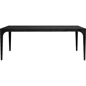 COLICO table extensible CARGO 160(210-260)x90 cm (Noir pur - chene avec nouds)