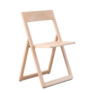 MAGIS set de 2 chaises pliante AVIVA (Naturel - Hetre massif)