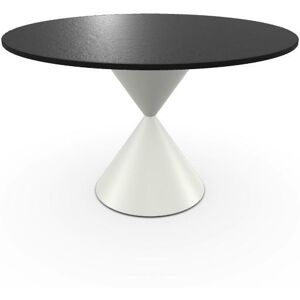 MIDJ table ronde CLESSIDRA Ø 120 cm (Cat. HL1 - Plateau en melamine HL et base en metal)