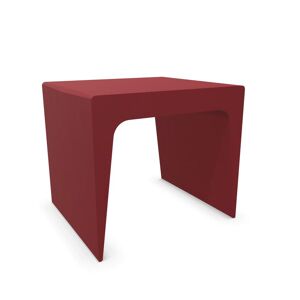 KRISTALIA table basse CU 45 cm (Rouge rubis - polyurethane)