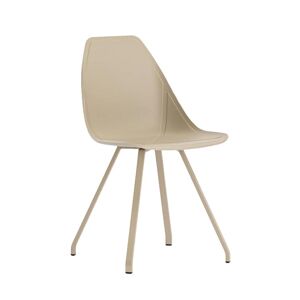 ALMA DESIGN X Chair Collection set de 4 chaises X SPIDER (Couleur au choix - Acier verni et polypropylene)