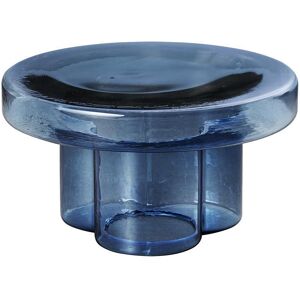 MINIFORMS table basse SODA Ø 55 x H 30 cm (Bleu - verre soufle)