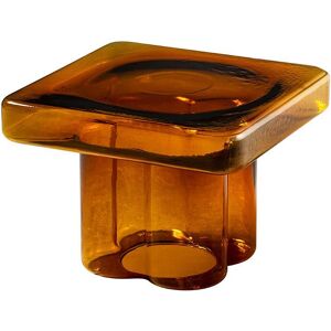 MINIFORMS table basse SODA SQ (Ambre - verre soufle)