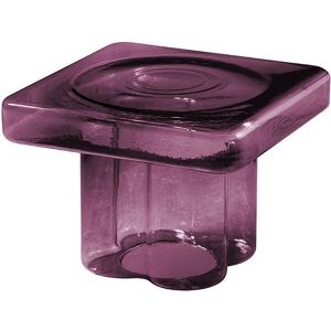 MINIFORMS table basse SODA SQ (Amethyste - verre soufle)