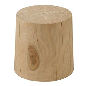 RIVA 1920 table basse tabouret NATURA LEGNO VIVO (Ø 30 x H 40 cm - Bois massif de cèdre)