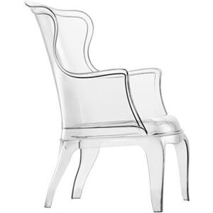 PEDRALI fauteuil PASHA (Transparent - Polycarbonate)