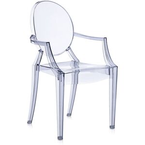 KARTELL chaise LOUIS GHOST (Bleu - Polycarbonate 2.0 à partir de matière première renouvelable) - Publicité