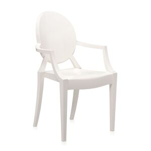 KARTELL chaise LOUIS GHOST (Blanc brillant - Polycarbonate 2.0 à partir de matière première renouvelable) - Publicité
