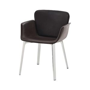 KNOLL fauteuil KN06 avec base aluminium poli, entièrement rembourré (Cat.