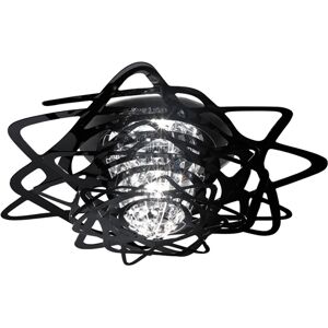 SLAMP lampe au plafond plafonnier AURORA MINI (Noir - Cristalflex®)