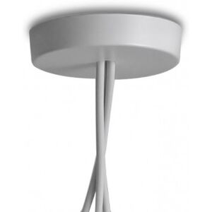 FLOS rosace multiple pour lampe a suspension AIM (Blanc - Aluminium)