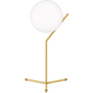 FLOS lampe de table IC T1 HIGH (Laiton brosse - Verre souffle et metal)