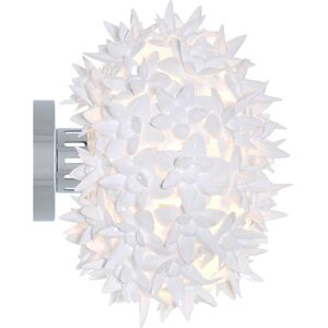 KARTELL lampe murale applique BLOOM NEW (Blanc Ø 28 cm - Technopolymere thermoplastique colore dans la masse)