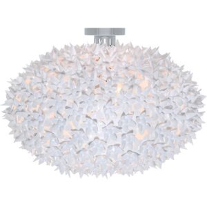 KARTELL lampe murale applique BLOOM NEW (Blanc Ø 53 cm - Technopolymere thermoplastique colore dans la masse)